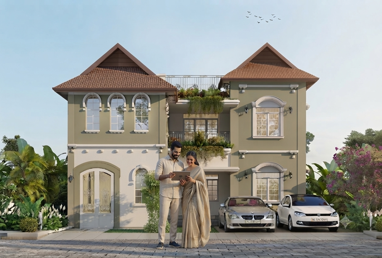 Luxury amenities at Indraneelam Infinia apartments in Thrissur